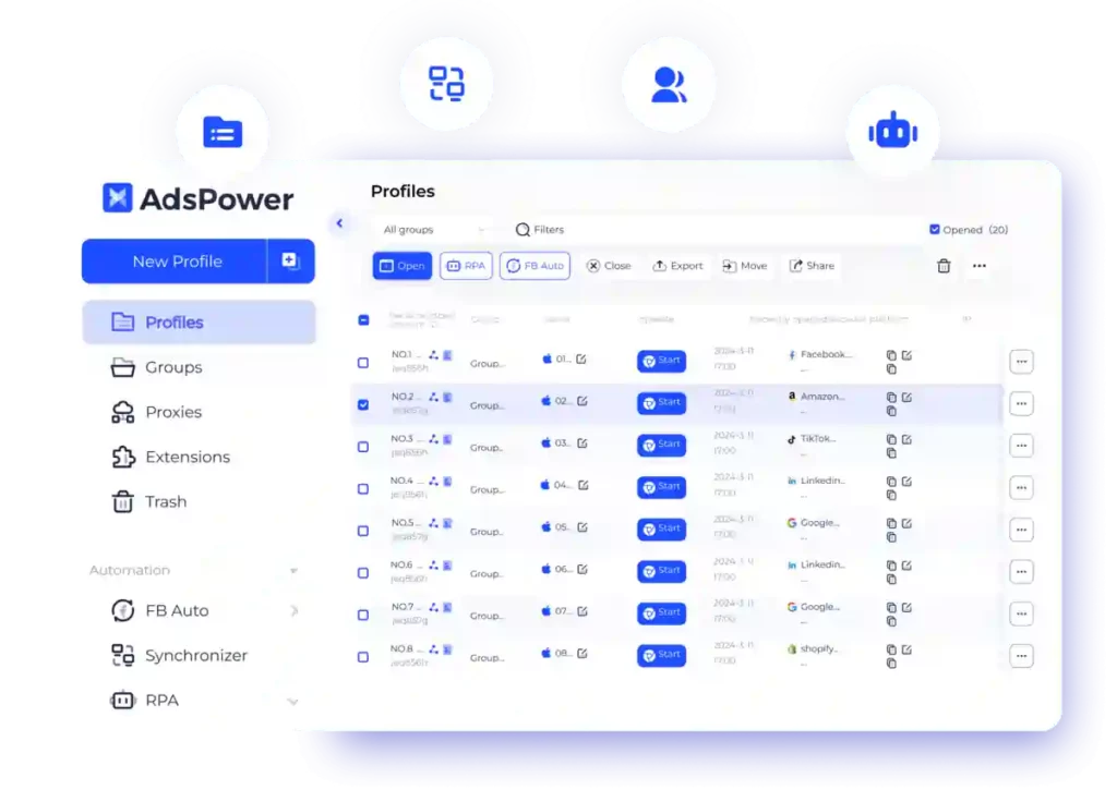 AdsPower Multi-Account Management