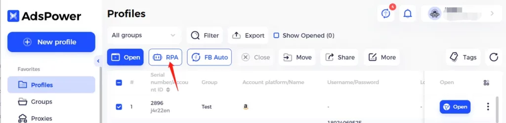 AdsPower RPA Automation