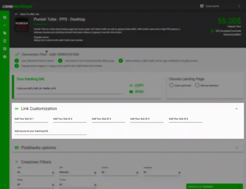 CrakRevenue Direct Links