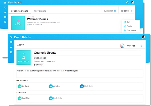 GoToWebinar Engagement Dashboard