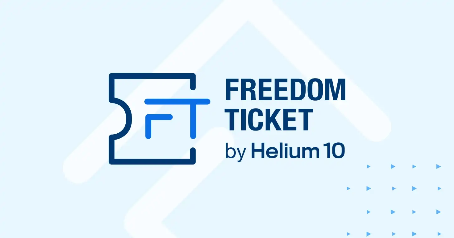Helium 10 Freedom Ticket Logo