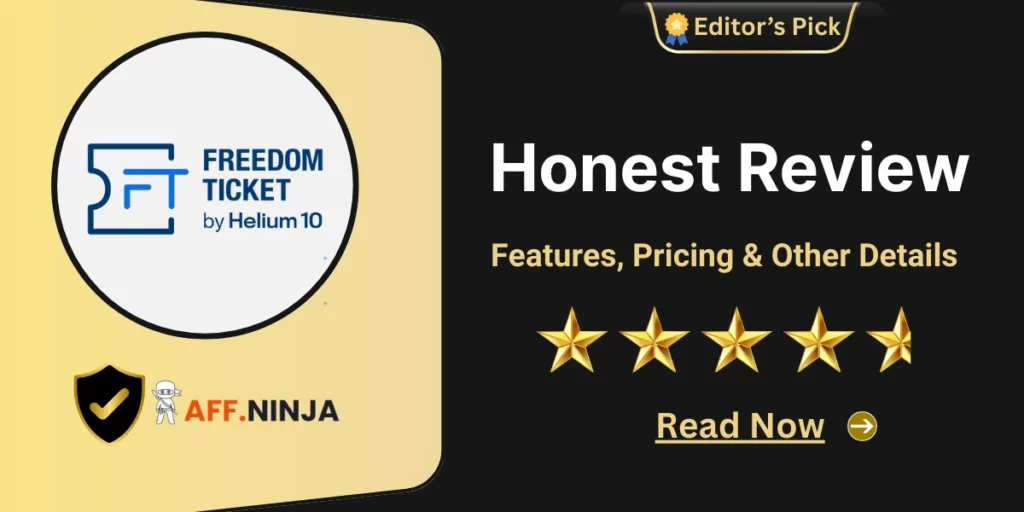 Helium 10 Freedom Ticket Review