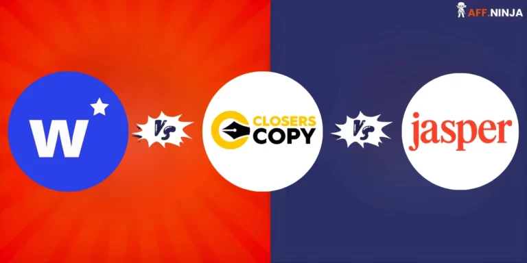 Writecream Vs. ClosersCopy Vs. Jasper