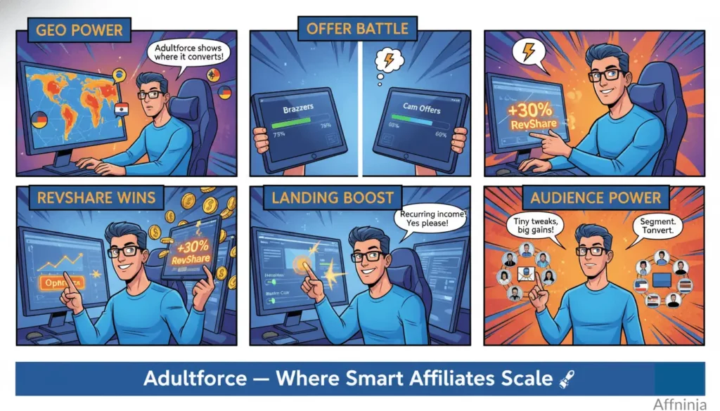 maximizing affiliate earnings with Adultforce