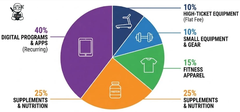 Earning Potential by Fitness Affiliate Marketing