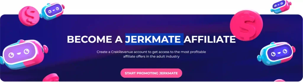 Jerkmate CrakRevenue Partnership
