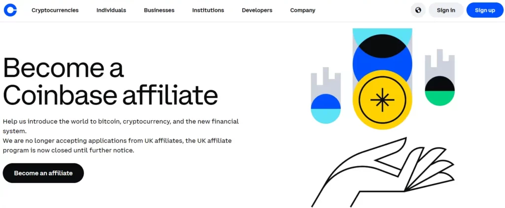Coinbase Affiliate Program