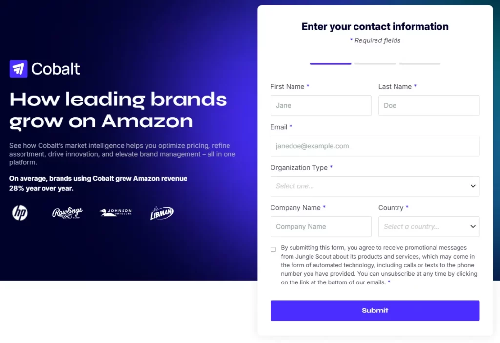 Create a Jungle Scout Account