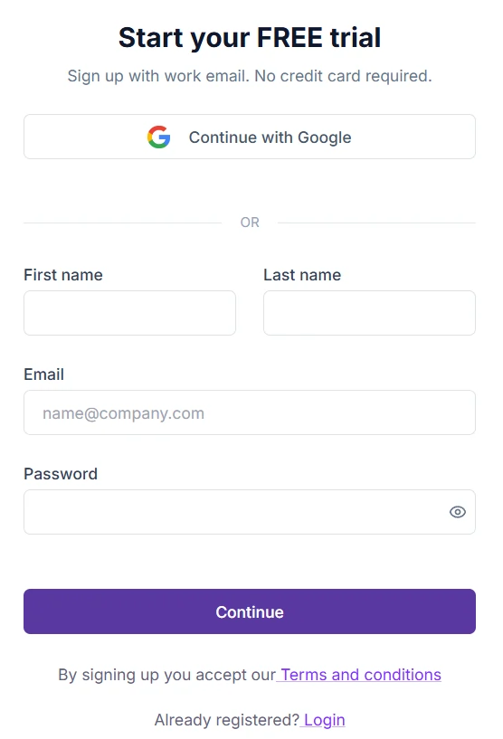 Create Pictory Account
