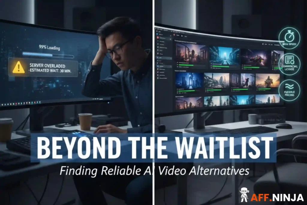 Creators comparing reliable Kling AI alternative platforms