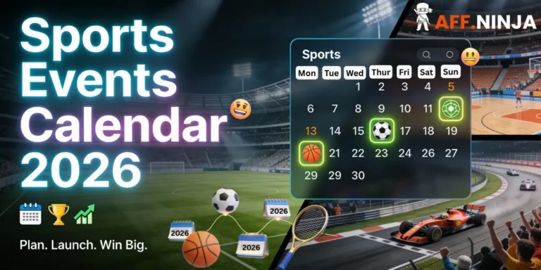 Sports Event Calendar 2026