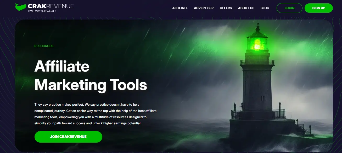 Affilate Marketing Tools of CrakRevenue
