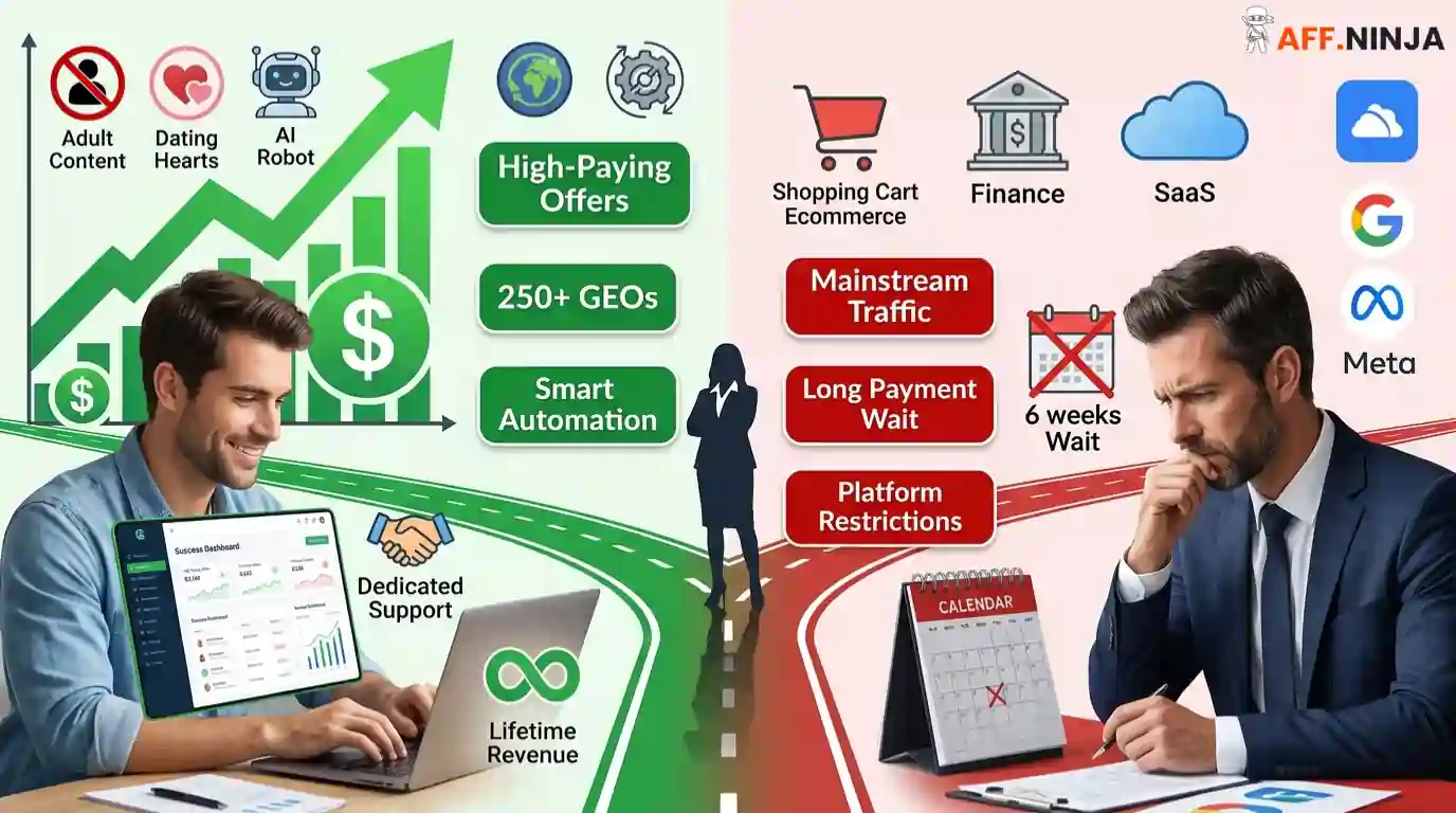 CrakRevenue affiliate suitability for adult traffic marketers