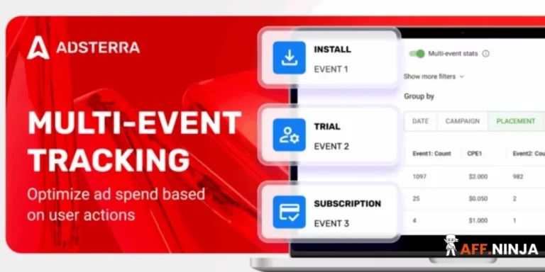 Multi-Event Tracking Adsterra
